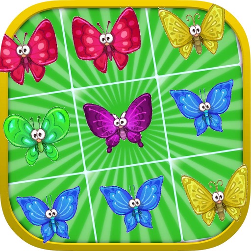 Butterfly Gem Match Mania iOS App