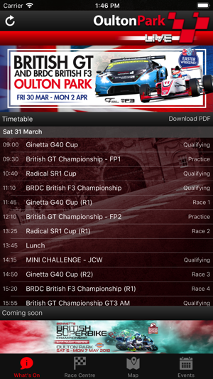 Oulton Park LIVE!(圖1)-速報App