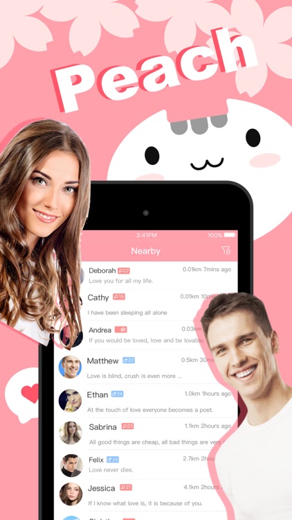 Peach - Let's date! screenshot-3