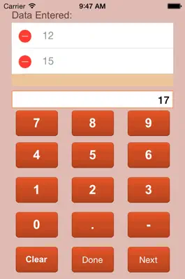 Game screenshot Statistics Calculator Lite apk
