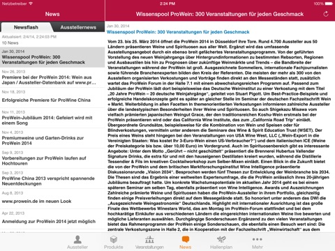 ProWein screenshot 3