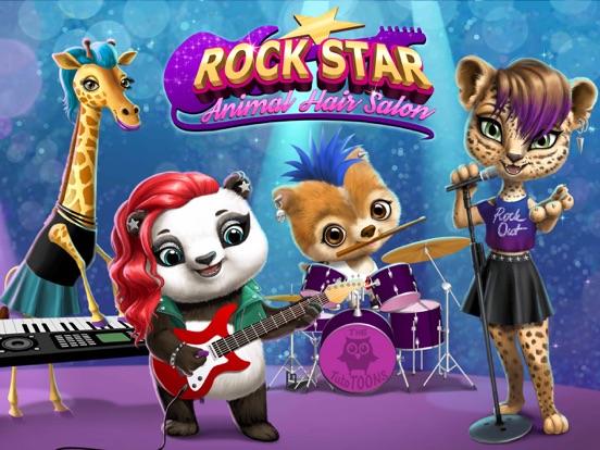 Rock Star Animal Hair Salon - Wild Pets Makeover на iPad