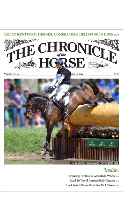 The Chronicle Of The Horse By The Chronicle Of The Horse LLC