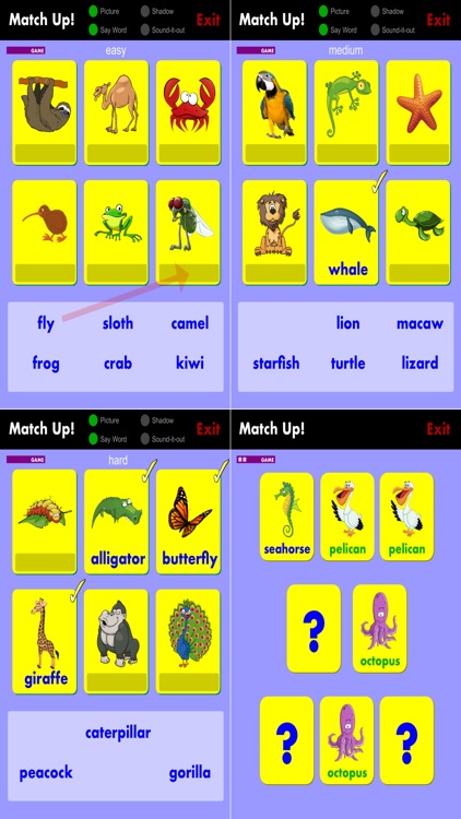 Phonic Flashcards - ANIMALS screenshot-3