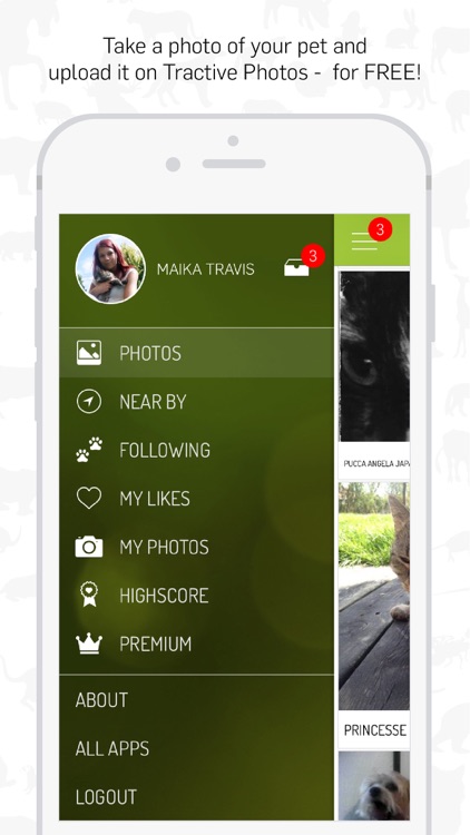 Tractive Photos - Pet Photo Gallery