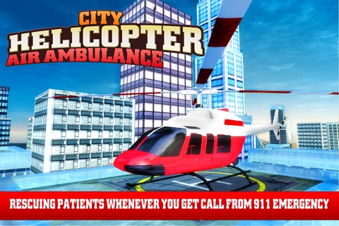 City Helicopter Air Ambulance 3D screenshot 4