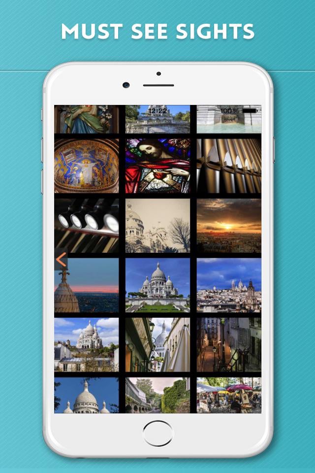 Sacre-Coeur & Montmartre Visitor Guide Paris screenshot 4