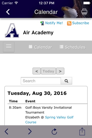Air Academy High School screenshot 3