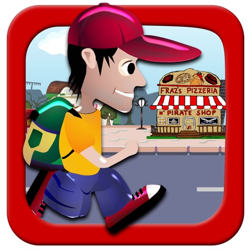 Fun Pizza Boy Delivery Mania Icon