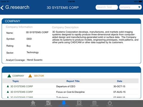 Gabelli  & Company Research screenshot 4