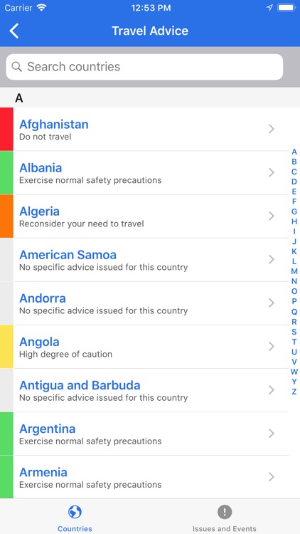 Smartraveller By Department Of Foreign Affairs And Trade