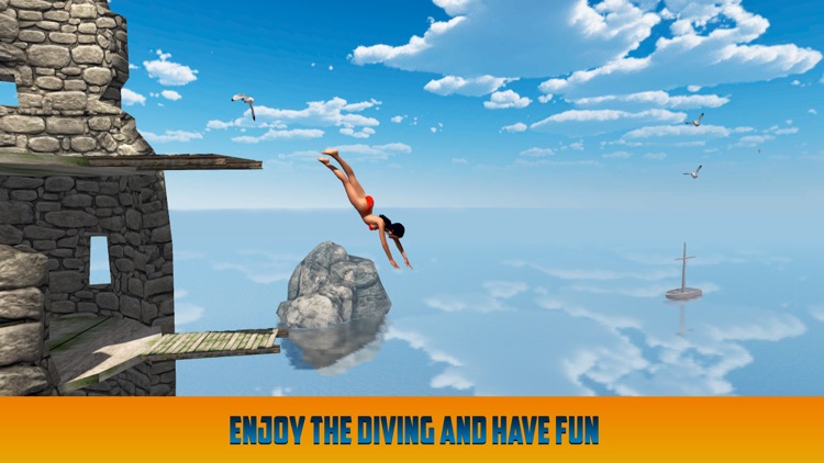 Cliff Flip Diving: Swimming Simulator screenshot-3