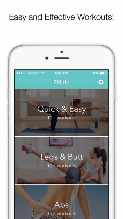 FitLife for Women: Challenging Exercises Focusing on Abs, Legs, Butt, Cardio, and Yoga!