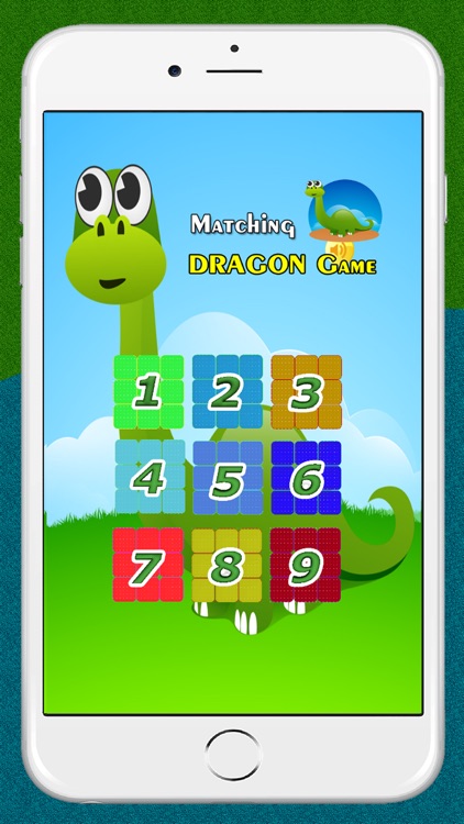 Matching Dragon World Memory Games for Kids