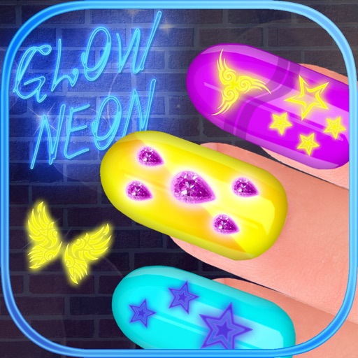 Glow Nails Neon Art – Nail Salon With Glowing Mani
