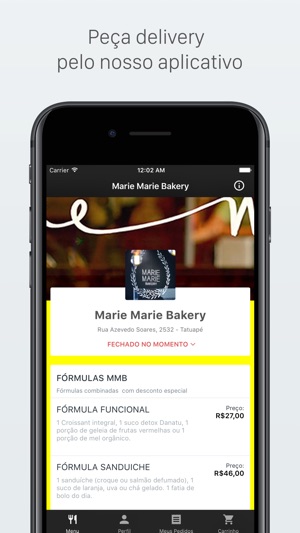 Marie Marie Bakery Delivery