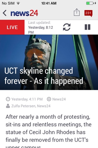 News24: Trusted News. First screenshot 3