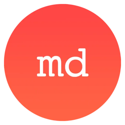 md - Markdown writing App