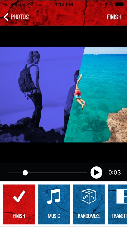 Slidezilla - make videos with awesome transitions and filters (was Mega Slideshow) screenshot-0