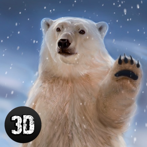 Wild Arctic Bear Survival Simulator 3D Full icon