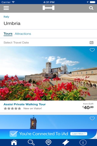 Umbria Hotels + Compare and Booking Hotel for Tonight with map and travel tour screenshot 2