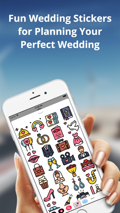 Wedding Sticker Emoji Pack screenshot 2