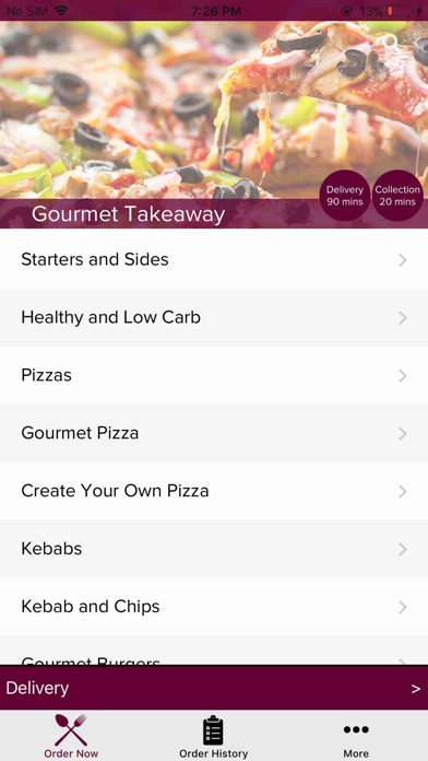 How to cancel & delete Gourmet Takeaway from iphone & ipad 1