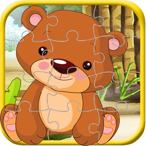 Cute My Bear Adventure Fun Game Jigsaw Game iOS App
