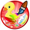 My Little Duck The First Coloring Page Fun Game