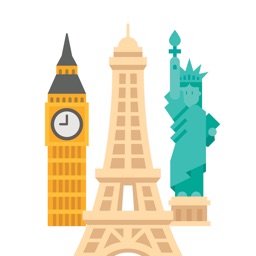 Famous Landmarks for Stickers
