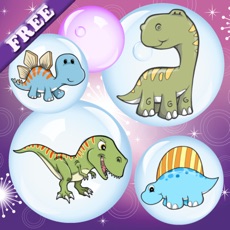 Activities of Dino Bubbles for Toddlers : discover the Dinosaurs ! FREE App