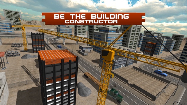 Building Construction Simulator 3D – Builder Crane Simulatio(圖1)-速報App