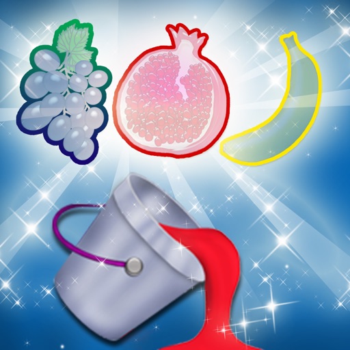 Fruits Paint Coloring Pages Game Icon