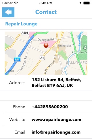 Repair Lounge Belfast screenshot 4