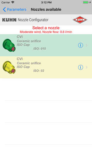 KUHN - Nozzle Configurator(圖3)-速報App
