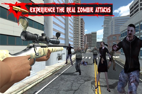 3D Zombie Sniper Shooting - A first person shooter zombie survival game screenshot 3