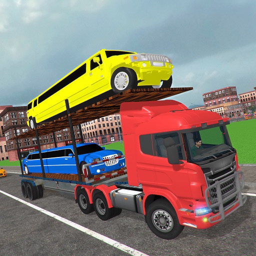 Limo Car Transporter Trailer Truck 3D iOS App