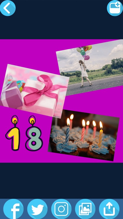 Birthday Picture Collage Maker – Cute Photo Editor screenshot-3
