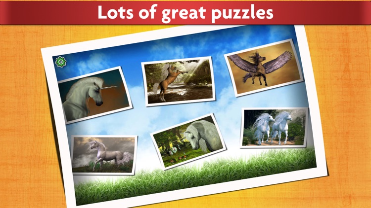 Unicorn puzzles - Relaxing fantasy photo picture jigsaw puzzles for kids and adults