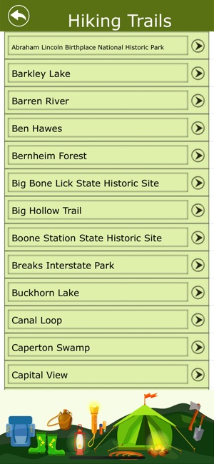 Kentucky Campgrounds & Trails(圖4)-速報App