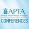 This app will provide you with everything you will need for each of APTA's national conferences: CSM, NEXT and NSC