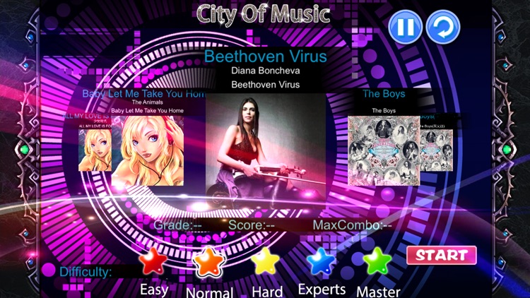 City of Music(Turn your music into games)