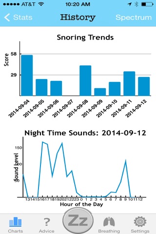SleepLab - Advanced Snoring And Sleep Tracking screenshot 2