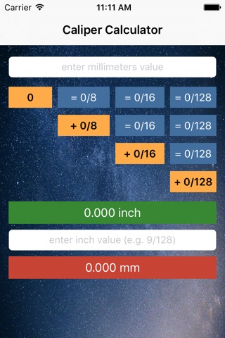 Caliper Calculator screenshot 2