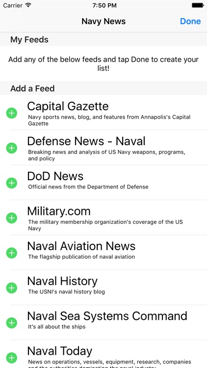 Navy News - A News Reader for Members, Veterans, and Family of the US Navy