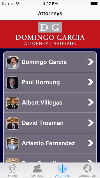 Domingo Garcia Law Injury App screenshot-3