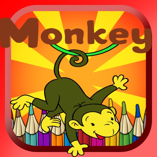 Cute animal alphabet coloring book for kids easy toddler game iOS App