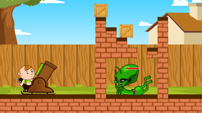 Bombing aliens Game screenshot 3