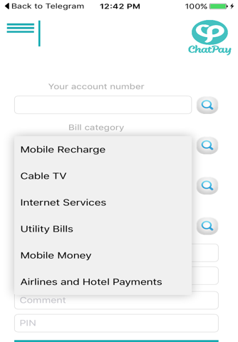 ChatPay - náhled