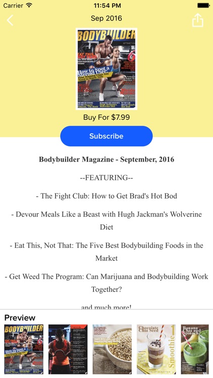 Body Builder Magazine